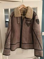 Supermooie PME pilotenjacket. Zacht leer met voering, Kleding | Heren, Bruin, Maat 56/58 (XL), Ophalen of Verzenden, Zo goed als nieuw