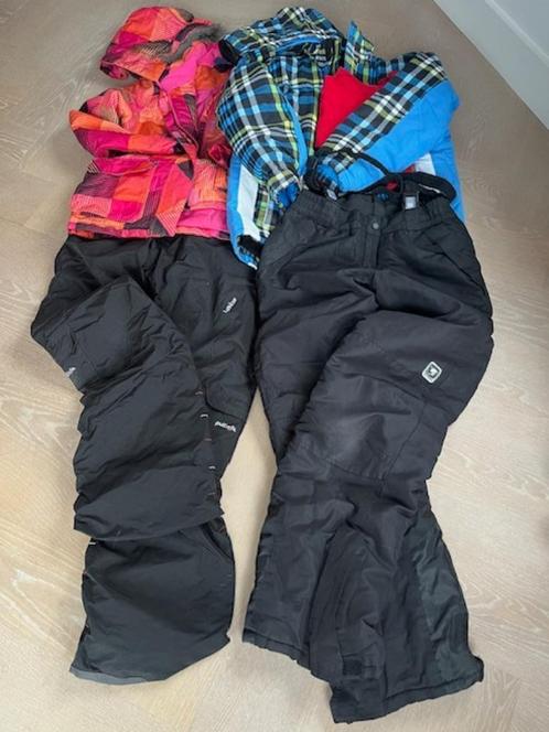 Kinder skikleding 2 sets maat 158/164, Kinderen en Baby's, Kinderkleding | Kinder-kledingpakketten, Zo goed als nieuw, Maat 164
