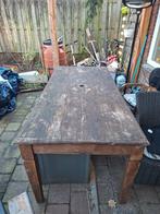 Tuin tafel met 2 relax stoelen incl kussens, Ophalen, Gebruikt, Rechthoekig