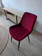 Set van 4 Eetkamerstoelen - Zo goed als nieuw!, Ophalen, Zo goed als nieuw, Modern, Rood
