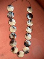 Statement ketting.., Verzenden, Beige, Kunststof