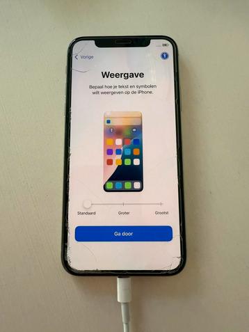 Iphone XS 256 gb zilvergrijs beschikbaar voor biedingen