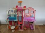 Barbie Malibu huis 3 verdiepingen, Kinderen en Baby's, Speelgoed | Poppenhuizen, Poppenhuis, Zo goed als nieuw, Ophalen