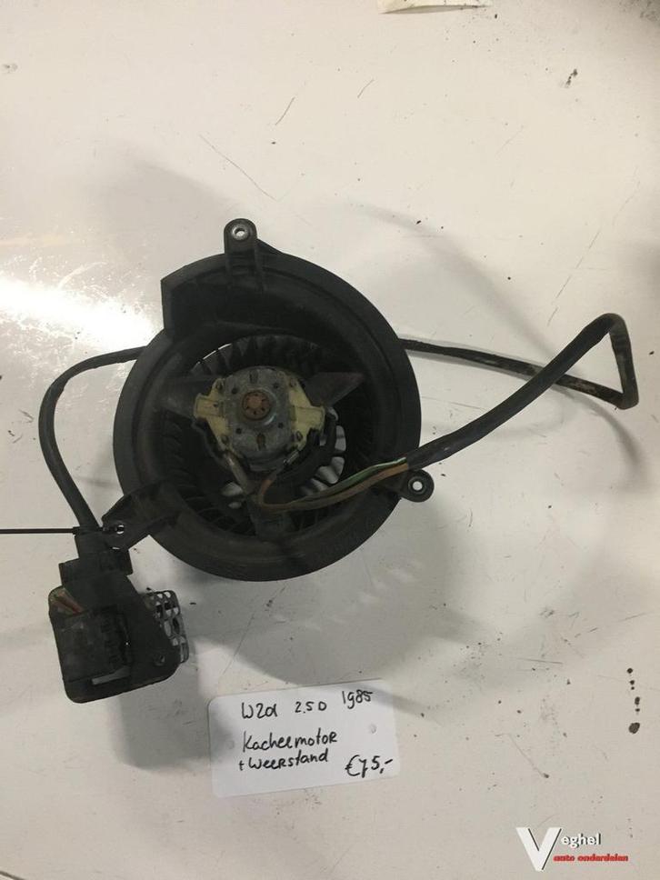 Mercedes W201  1985  2.5 diesel  Kachelmotor met weerstand, Auto-onderdelen, Airco en Verwarming, Gebruikt, Ophalen of Verzenden