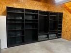 IKEA Pax Kastenwand zwart- 236 hoog / 450 breed / 58 diep, Ophalen, Gebruikt, 200 cm of meer, 50 tot 75 cm