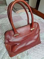 Hand/ schoudertas echt leder, Sieraden, Tassen en Uiterlijk, Tassen | Reistassen en Weekendtassen, 40 tot 60 cm, 30 cm of meer