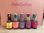 5 leuke zomerse kleuren Pink Gellac., Overige kleuren, Ophalen of Verzenden, Zo goed als nieuw, Handen en Nagels