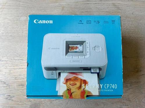 Canon selphy cp740 compact photo printer, Audio, Tv en Foto, Fotografie | Fotopapier, Zo goed als nieuw, Ophalen of Verzenden