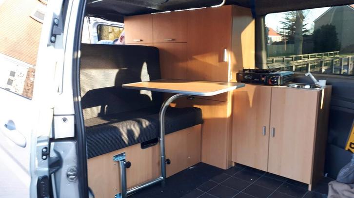 Camperinbouw Zelfbouw Vito L1, Caravans en Kamperen, Campers, Particulier, tot en met 2, Ophalen