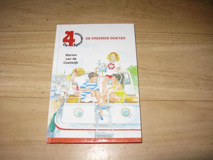Marion van de Coolwijk - De vier speurneuzen/De vreemde dokt, Boeken, Kinderboeken | Jeugd | 10 tot 12 jaar, Gelezen, Ophalen of Verzenden