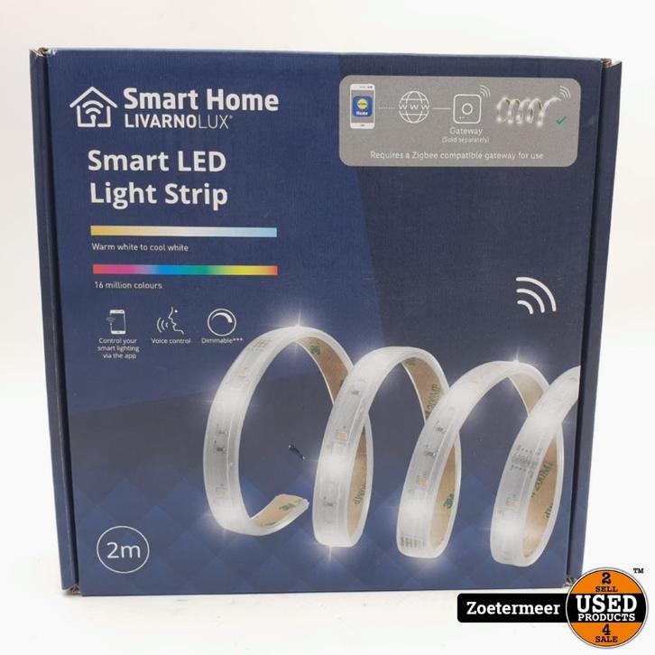 Lidl smart home led strip 2m || Nu maar €24.99, Huis en Inrichting, Lampen | Hanglampen, Nieuw, Minder dan 50 cm, Ophalen of Verzenden