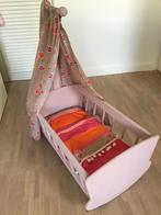 Poppenwieg hout, Ophalen, Zo goed als nieuw, Babypop
