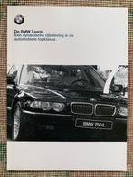 Nederlandse folder brochure BMW 7-serie E38 1998 nieuw!, Nieuw, Ophalen of Verzenden, BMW, BMW