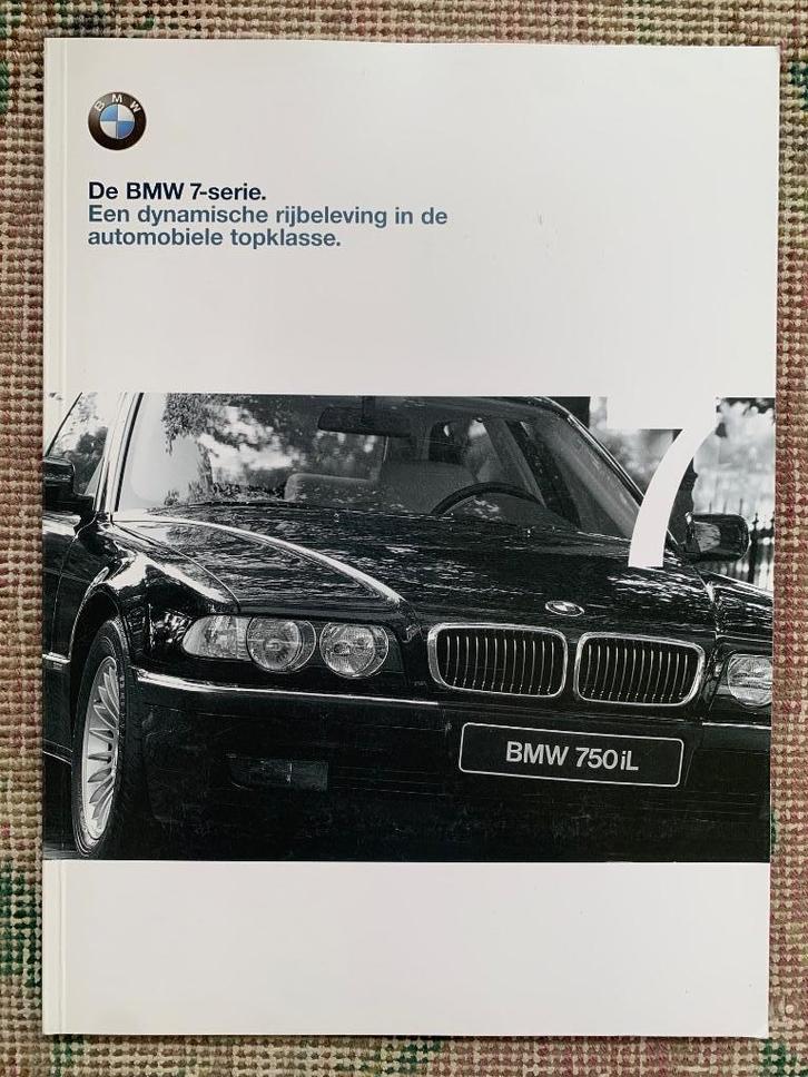 Nederlandse folder brochure BMW 7-serie E38 1998 nieuw!, Boeken, Auto's | Folders en Tijdschriften, Nieuw, BMW, Ophalen of Verzenden