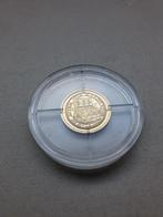 Piepklein muntje 0,5gr / 14kt goud, Ophalen of Verzenden, Goud