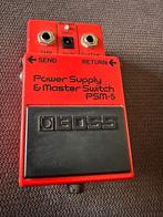 Boss Power Supply & Master Switch PSM-5, Muziek en Instrumenten, Effecten, Ophalen of Verzenden, Gebruikt