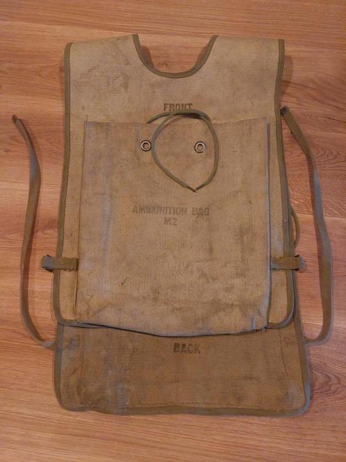 AMMUNITION BAG M2 US ARMY, Verzamelen, Militaria | Tweede Wereldoorlog, Landmacht, Overige typen, Amerika, Ophalen of Verzenden