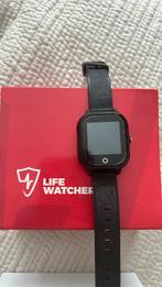 Life watcher senioren horloge sos, Ophalen of Verzenden, Zo goed als nieuw, Zwart, Android
