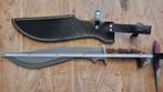 Groot Kurki Mes machete - 54cm Bladveerstaal, Ophalen of Verzenden