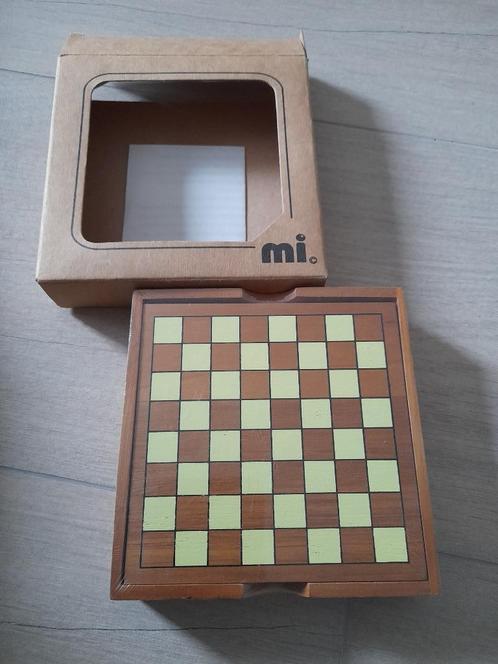 Klein dam spel 2x, Hobby en Vrije tijd, Gezelschapsspellen | Bordspellen, Nieuw, Een of twee spelers, Reisspel, Ophalen of Verzenden