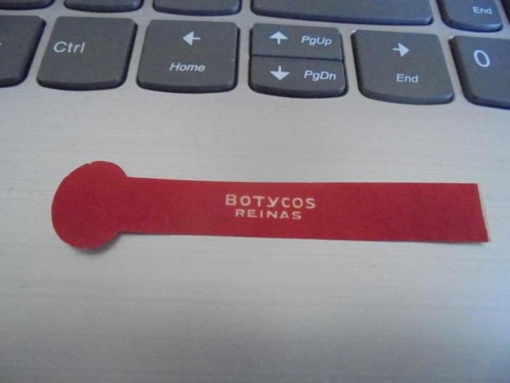 Oude sigarenband BOTYCOS REINAS, Verzamelen, Rookartikelen, Aanstekers en Luciferdoosjes, Zo goed als nieuw, Sigarenbandjes, Ophalen of Verzenden