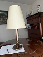 Messing schemerlamp, Huis en Inrichting, 50 tot 75 cm, Klassiek, Ophalen of Verzenden, Zo goed als nieuw