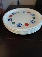 Boerenbont Boch pizzabodem,taartschep,32cm, Huis en Inrichting, Ophalen of Verzenden, Zo goed als nieuw, Bord(en), Aardewerk