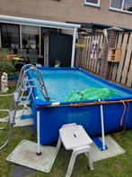 Zwembad niet gratis, Tuin en Terras, Ophalen, Zo goed als nieuw, 200 tot 400 cm, Rechthoekig