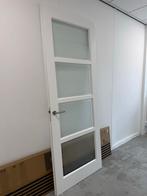 Binnendeur met glas - zonder beslag, Ophalen, 80 tot 100 cm, 215 cm of meer, Binnendeur