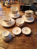 Set van 6 Wedgwood, Rosalind Edme, kop en schotel, Ophalen, Zo goed als nieuw, Wedgwood, Kop(pen) en/of Schotel(s)