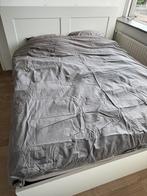 Ikea brimnes bed, Ophalen, Gebruikt, Wit, Tweepersoons