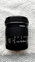Canon EF-S 10-18mm f/4.5-5.6 IS STM + Kenko filter, Audio, Tv en Foto, Fotografie | Lenzen en Objectieven, Ophalen of Verzenden