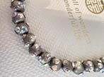 Rodrigo Otazu design ketting necklace Swarovski 43 cm, Met edelsteen, Gebruikt, Ophalen of Verzenden, Zilver