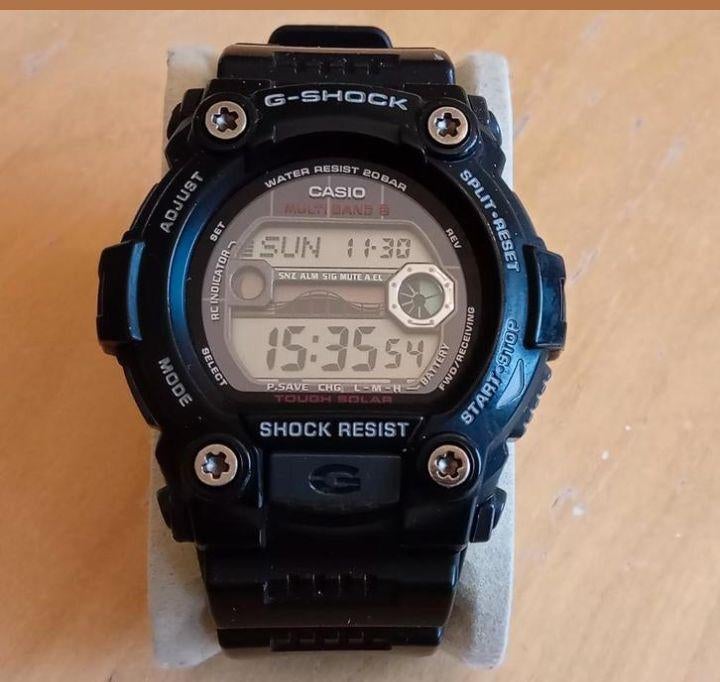 Casio G-Shock GW-7900 moonphase, Casio G-Shock, Zwart, Ophalen of Verzenden, Hoogte