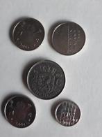 Nederlandse munten en 2,5 gulden uit 1969, Ophalen of Verzenden, 5 gulden