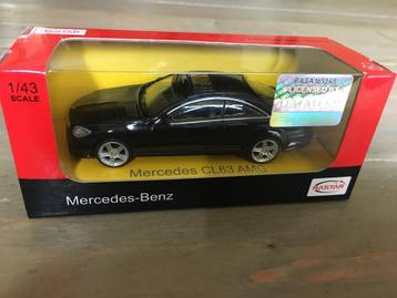 Model auto Mercedes CL 360 AMG zwart 1/43 beschikbaar voor biedingen