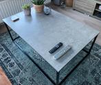 Salontafel DOKKEDAL (Beton, Zwart), Huis en Inrichting, Ophalen, 100 tot 150 cm, 50 tot 100 cm, Zo goed als nieuw
