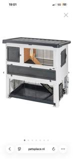 Konijnenhok, Dieren en Toebehoren, Knaagdieren en Konijnen | Hokken en Kooien, Ophalen of Verzenden, Zo goed als nieuw, Hok, Minder dan 60 cm