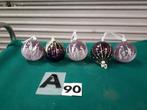90/a kerstballen kunststof 5 stuks, Diversen, Kerst, Ophalen of Verzenden, 'T Olde Gre-j, Info@toldegrej.nl, Endepoelstraat 20f Didam