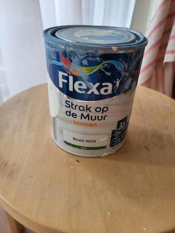 Flexa Muurverf Blauw - Halfvol beschikbaar voor biedingen