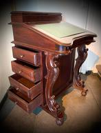 Secretaire Davenport Bureau Lade kast tafel antiek brocante, Verzenden, Zo goed als nieuw, Bureau