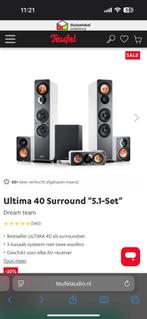 Teufel ultima 40, Overige merken, 70 watt of meer, Ophalen of Verzenden, Zo goed als nieuw