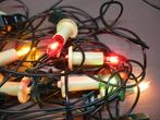 Vintage oude gekleurde kerstverlichting jaren 60, Diversen, Kerst, Ophalen of Verzenden, Zo goed als nieuw