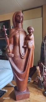 Hans Goddefroy ( Eindhoven 1933-2021) Mariabeeld eiken ., Ophalen of Verzenden