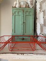 Vintage retro oranje afdruiprek jaren ‘70, Huis en Inrichting, Keuken | Keukenbenodigdheden, Ophalen of Verzenden, Gebruikt