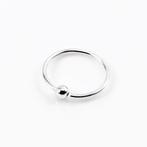 S925 Sterling Zilver Neusring Piercing met Vaste Ball, Sieraden, Tassen en Uiterlijk, Piercings, Birgitta-Gracht 33, 6465 EL Kerkrade, Nederland