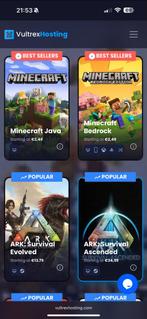 Game server hosting / vps hosting, Avontuur en Actie, 1 speler, Nieuw, Eén computer