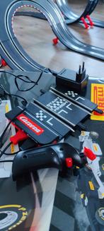 Carrera Go! Start Finish stuk met Adapter & Controller, Ophalen of Verzenden, Gebruikt, Elektrisch, Overige merken
