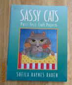 hobbyboek Sassy Cats Sheila Rauen kattenboek nette staat, Ophalen of Verzenden, Overige onderwerpen, Rauen