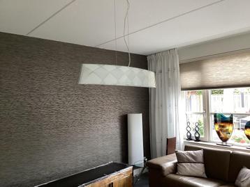 Hang en tafellamp design,metaal/glas beschikbaar voor biedingen